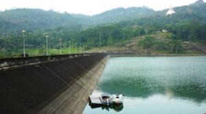 The project of kotmale in Sri Lanka