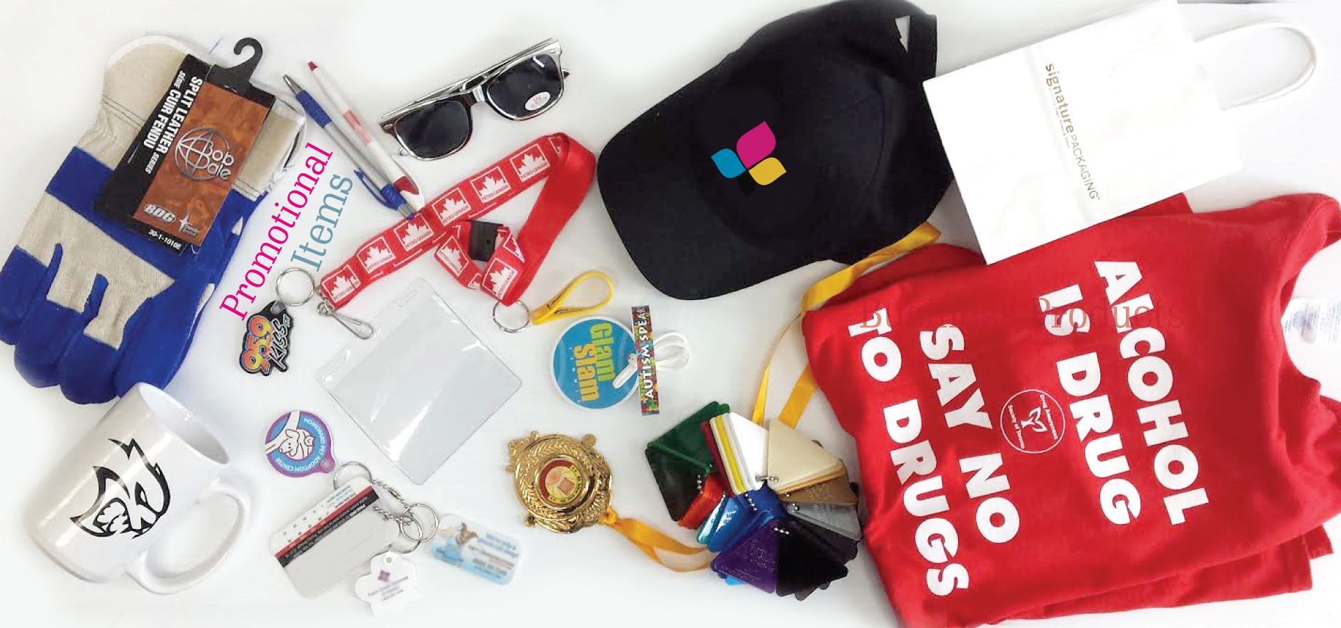 Exposure through Promotional Items for Business